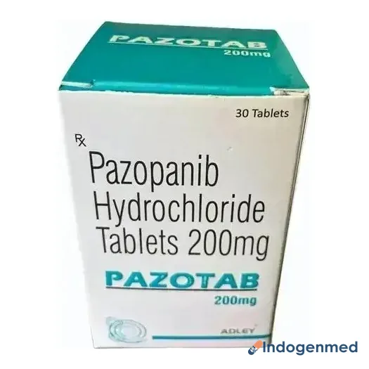 Pazotab 200 Mg Tablet 3 Pazotab 200 Mg Tablet (Pazopanib)