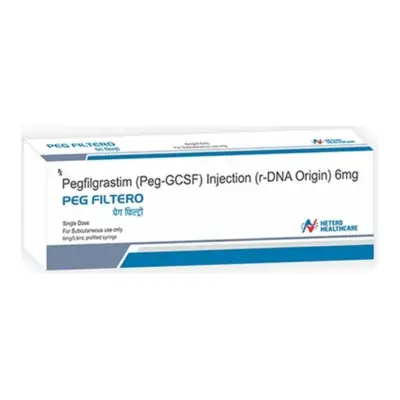 Peg Filtero 6 Mg Injection (Pegfilgrastim)