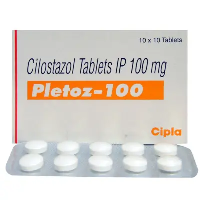 Pletoz 100 Tablet 10 (Cilostazol)