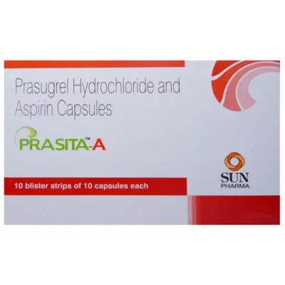 Prasita 10 Mg Tablet 10 (Prasugrel)