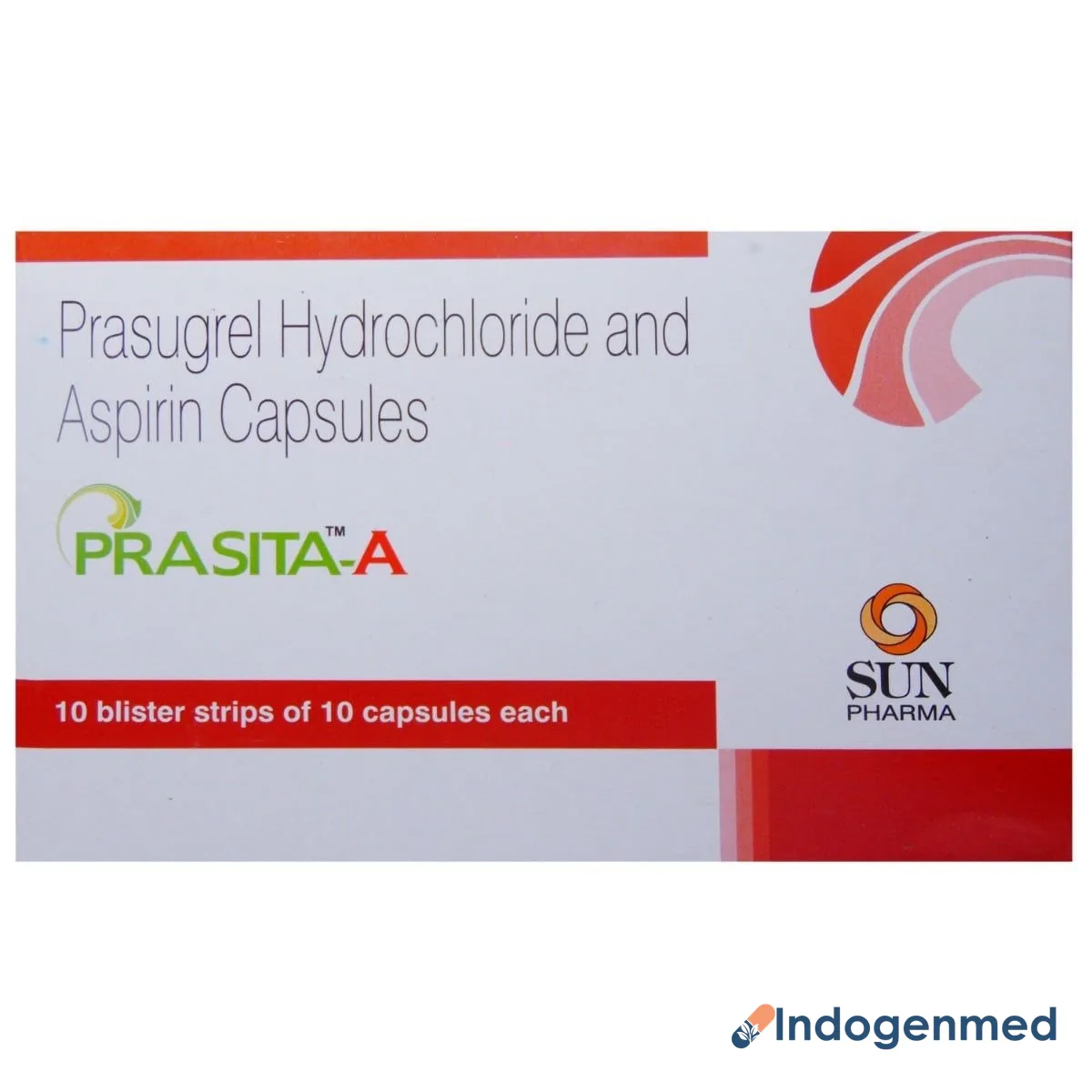 Prasita 10 Mg Tablet 10 2 Prasita 10 Mg Tablet 10 (Prasugrel)