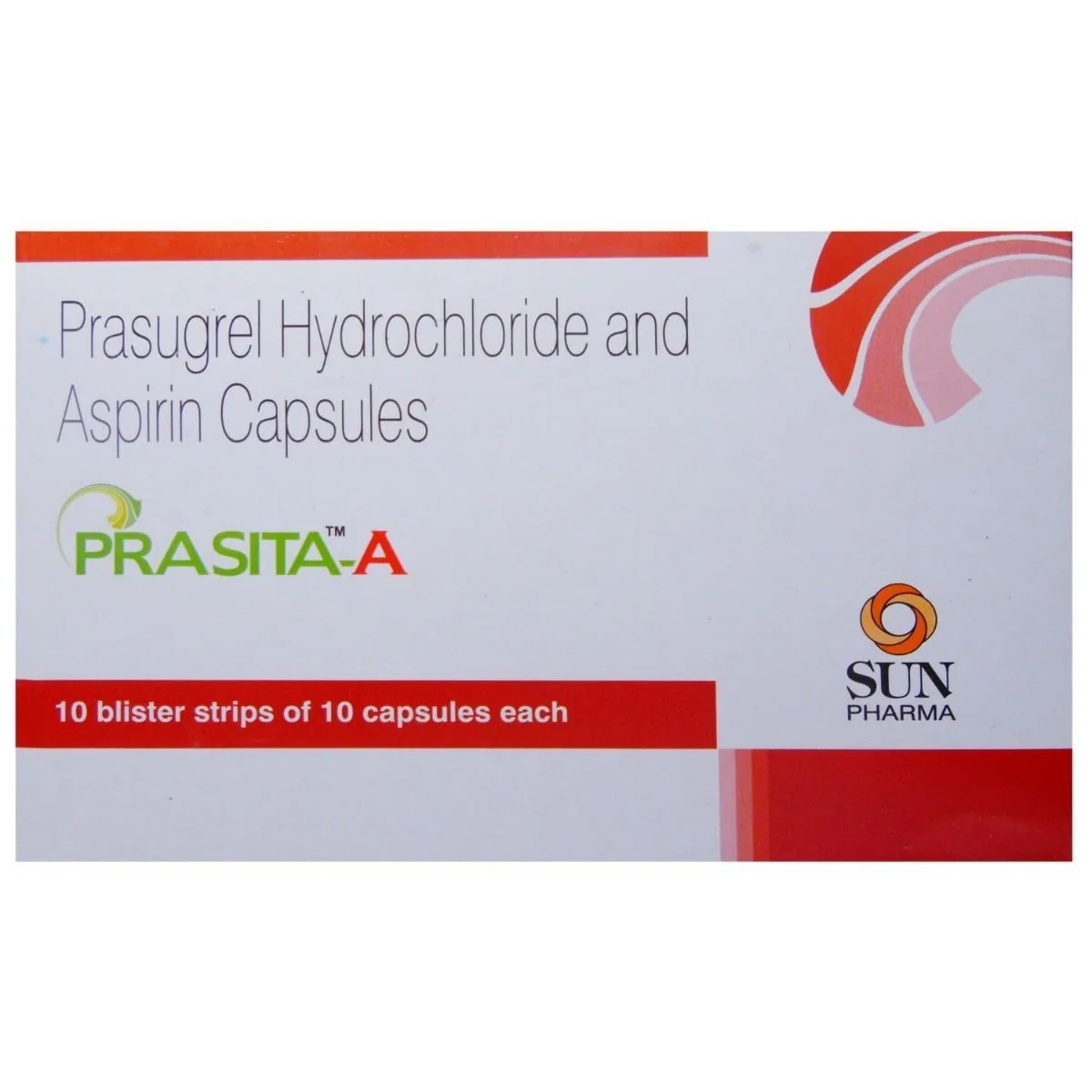 Prasita 10 Mg Tablet 10 1 Prasita 10 Mg Tablet 10 (Prasugrel)