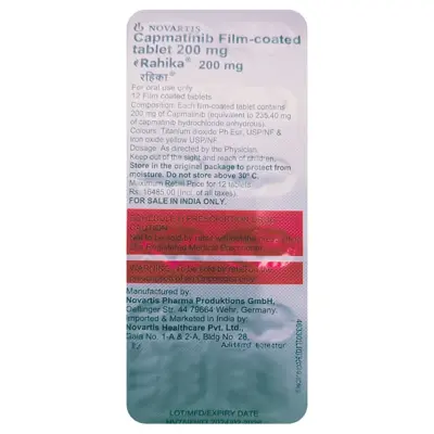 Rahika 200 Mg Tablet (Capmatinib)