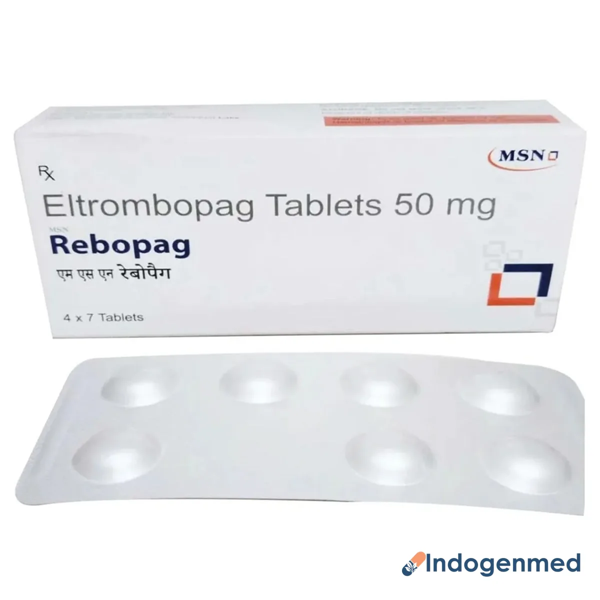 Rebopag 50 Mg Tablet 2 Rebopag 50 Mg Tablet (Eltrombopag)