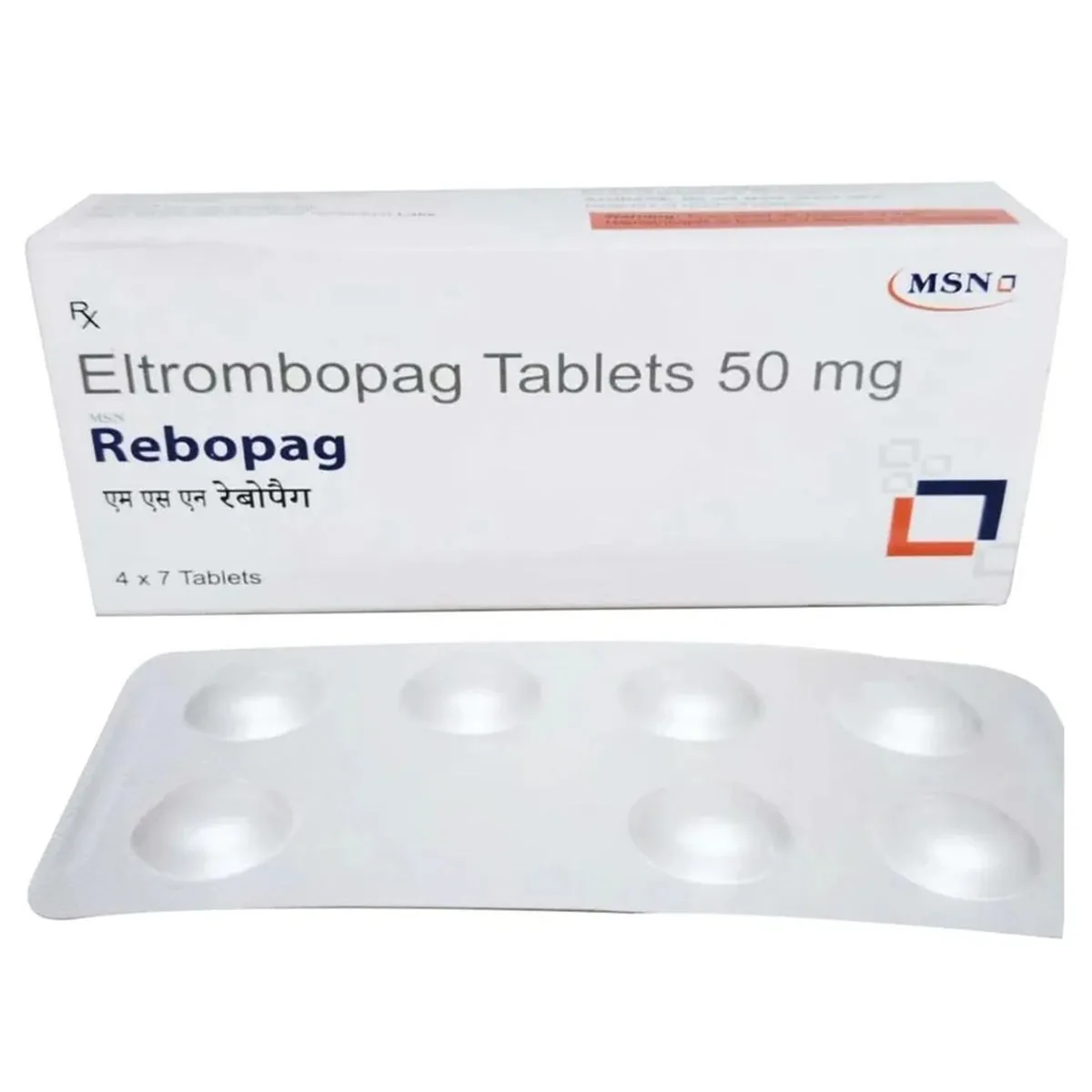 Rebopag 50 Mg Tablet 1 Rebopag 50 Mg Tablet (Eltrombopag)