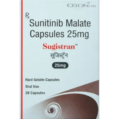 Sugistran 25 Mg Capsule (Sunitinib)