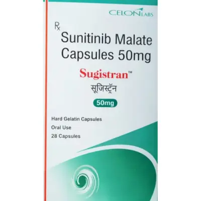 Sugistran 50 Mg Capsule (Sunitinib)