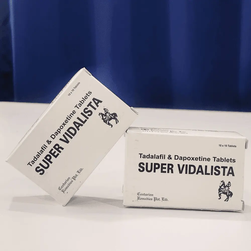 Super Vidalista Tablets 2 Super Vidalista Tablets (Dapoxetine, Tadalafil)