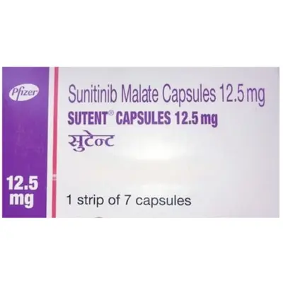 Sutent 12.5 Mg Capsule (Sunitinib)
