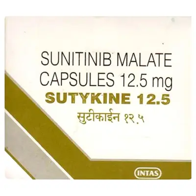 Sutykine 12.5 Mg Capsule (Sunitinib)