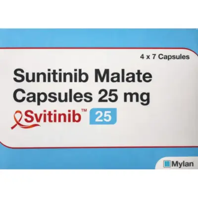 Svitinib 25 Mg Capsule (Sunitinib)
