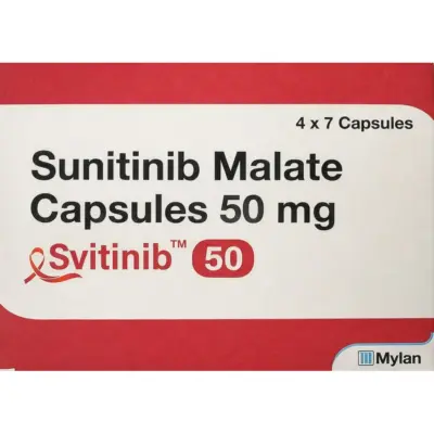 Svitinib 50 Mg Capsule (Sunitinib)