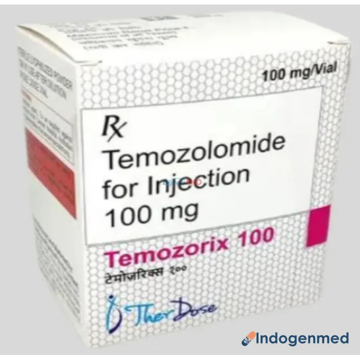 Temozorix 100 Mg Injection 2 Temozorix 100 Mg Injection (Temozolomide)