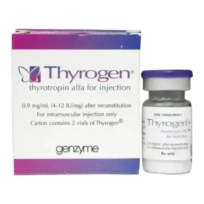 Thyrogen Kit 0.9 Mg Injection (Thyrotropin Alfa)