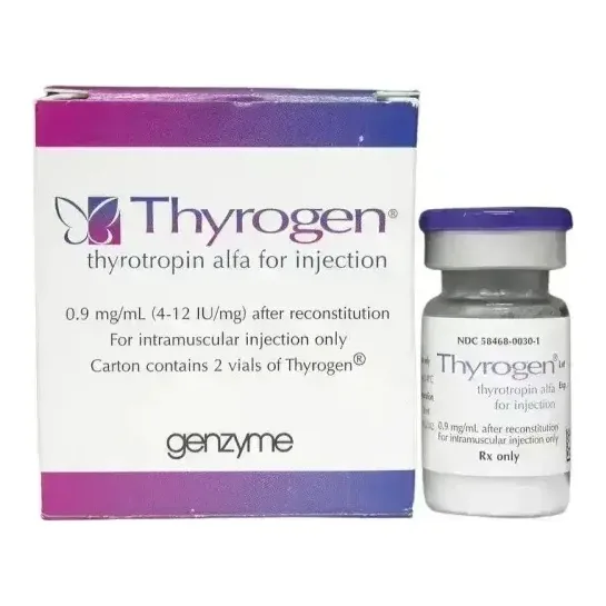 Thyrogen Kit 0.9 Mg Injection 1 Thyrogen Kit 0.9 Mg Injection (Thyrotropin Alfa)
