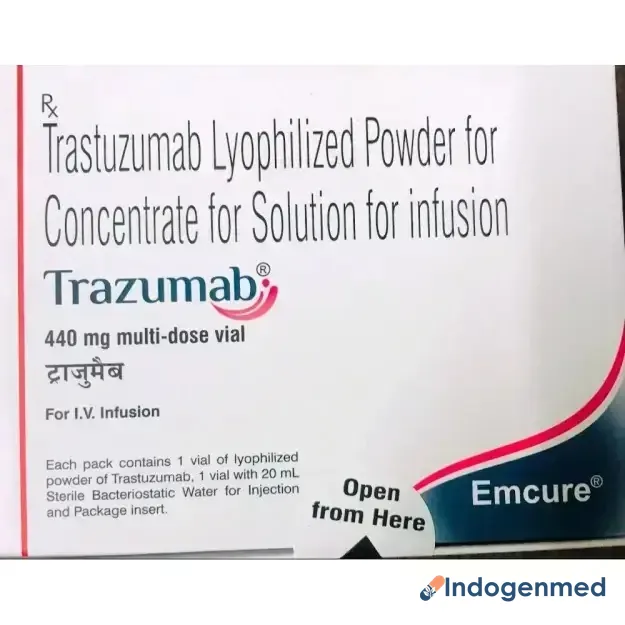 Trazumab 440 Mg Injection 2 Trazumab 440 Mg Injection (Trastuzumab)