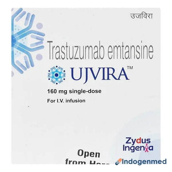 Ujvira 160 Mg Injection 2 Ujvira 160 Mg Injection (Trastuzumab Emtansine)