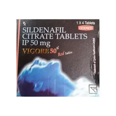Vigore 50 Mg Tablet 4 (Sildenafil Citrate)
