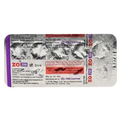 Zo 200 Tablet 10 (Ofloxacin)
