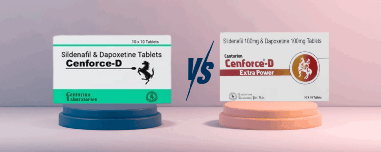 Cenforce D vs Cenforce D Extra Power
