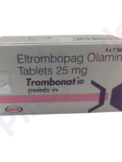 Trombonat Eltrombopag 25 Mg Tablet