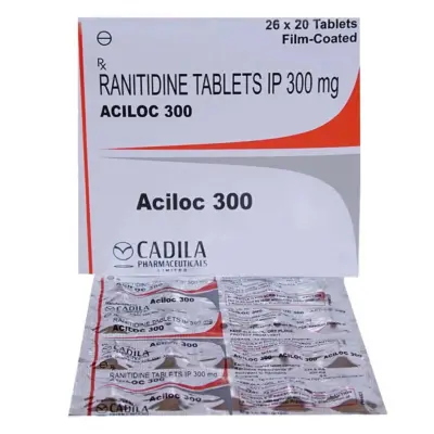 Aciloc 300 Mg Tablets (Ranitidine)