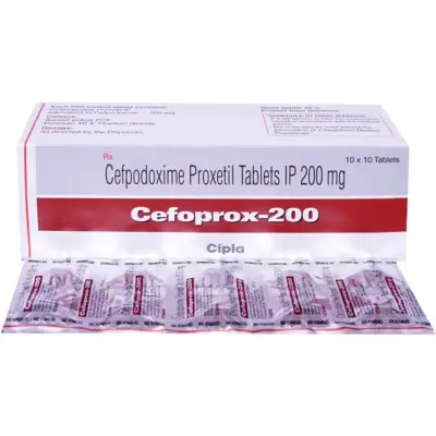 Cefoprox 200 Mg Tablets (Cefpodoxime)