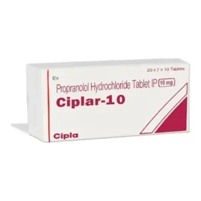 Ciplar 10 Mg Tablets (Propranolol)