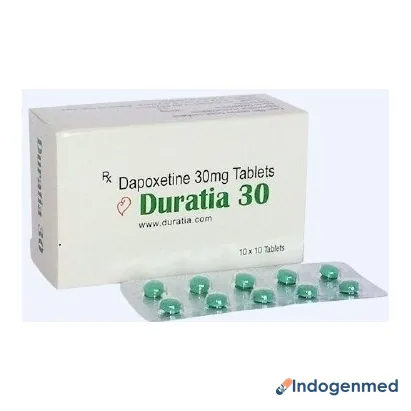 Duratia 30 Mg Tablets 2 Duratia 30 Mg Tablets (Dapoxetine)