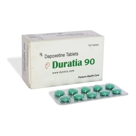 Duratia 90 Mg Tablets 1 Duratia 90 Mg Tablets (Dapoxetine)