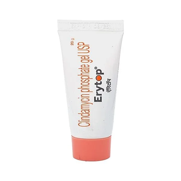Erytop 1 % 20 Gm Gel 1 Erytop 1 % 20 Gm Gel (Clindamycin)
