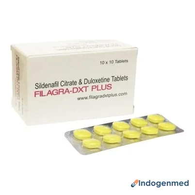 Filagra Dxt Plus 100 Mg+60 Mg Tablets 2 Filagra Dxt Plus 100 Mg+60 Mg Tablets (Duloxetine/Sildenafil Citrate)