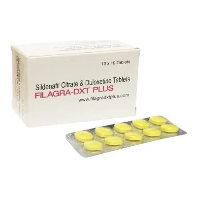 Filagra Dxt Plus 100 Mg+60 Mg Tablets 1 Filagra Dxt Plus 100 Mg+60 Mg Tablets (Duloxetine/Sildenafil Citrate)
