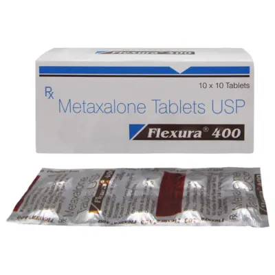 Flexura 400 Mg Tablets (Chlorzoxazone/Diclofenac/Paracetamol)