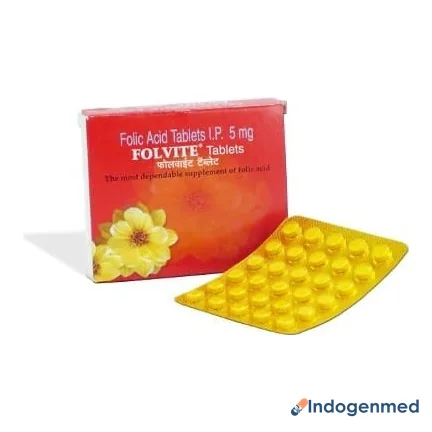 Folvite 5 Mg Tablets 2 Folvite 5 Mg Tablets (Folic Acid)