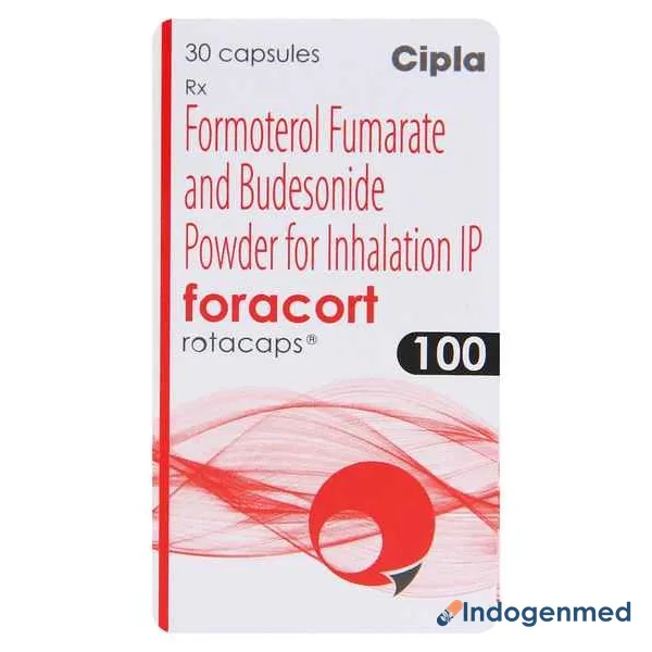 Foracort 100 Mcg + 6 Mcg Capsules 2 Foracort 100 Mcg + 6 Mcg Capsules (Budesonide/Formoterol Fumarate)