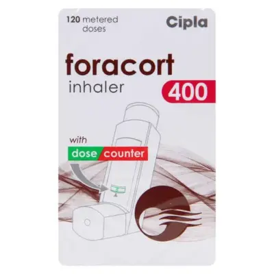 Foracort Forte 400 Mcg Inhaler (Budesonide/Formoterol)
