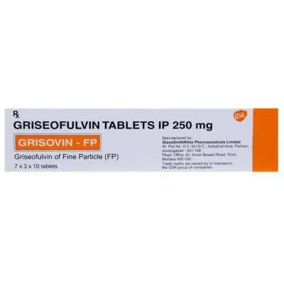 Grisovin Fp 250 Mg Tablets (Griseofulvin)