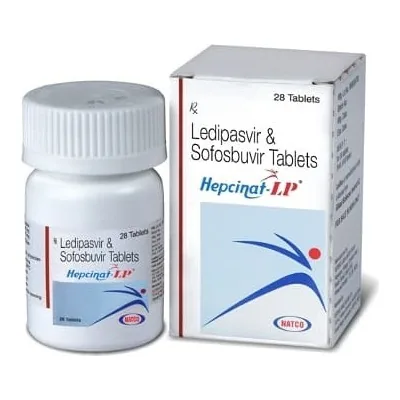 Hepcinat Lp 90+400 Mg Tablets 1 Hepcinat Lp 90+400 Mg Tablets (Ledipasvir/Sofosbuvir)