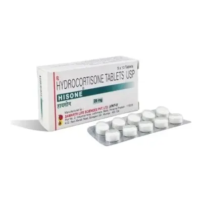 Hisone 20 Mg Tablets (Hydrocortisone)