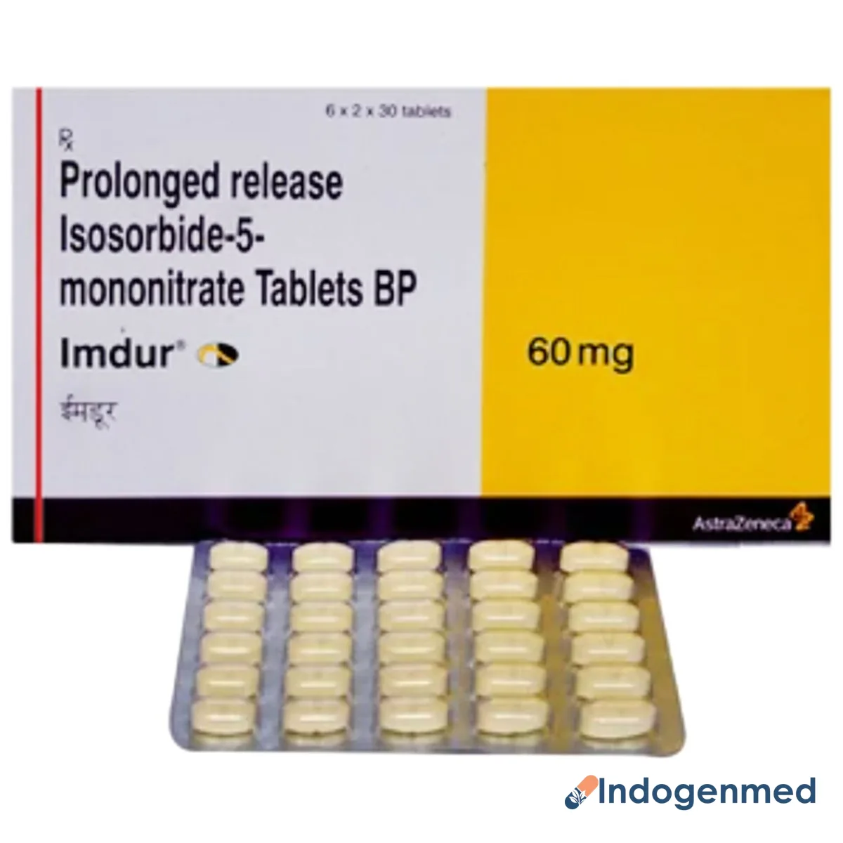 Imdur 60 Mg Tablets 2 Imdur 60 Mg Tablets (Isosorbide Mononitrate)