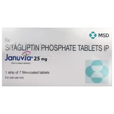 Januvia 25 Mg Tablets (Sitagliptin)