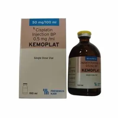 Kemoplat 50 Mg/50 Ml Injection (Cisplatin)