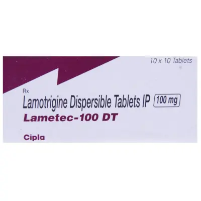 Lametec 100 Mg Tablets (Lamotrigine)