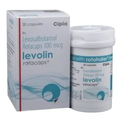 Levolin 100 Mg Capsules (Levosalbutamol)