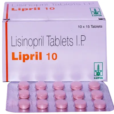Lipril 10 Mg Tablets (Lisinopril)
