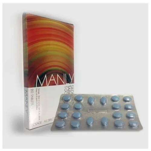 Manly 100 Mg Tablets 1 Manly 100 Mg Tablets (Sildenafil Citrate)