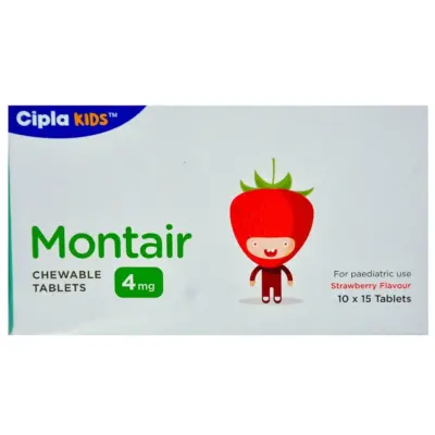 Montair Chewable Tablets 4 Mg Tablets (Montelukast)