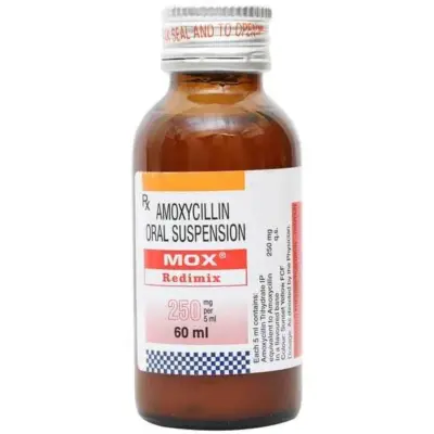 Mox Dry 250 Mg/60 Ml Syrup (Amoxicillin)