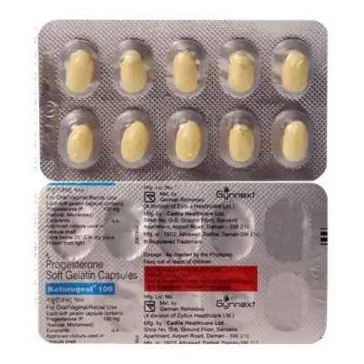 Naturogest 100 Mg Tablets (Natural Micronized Progestrone)